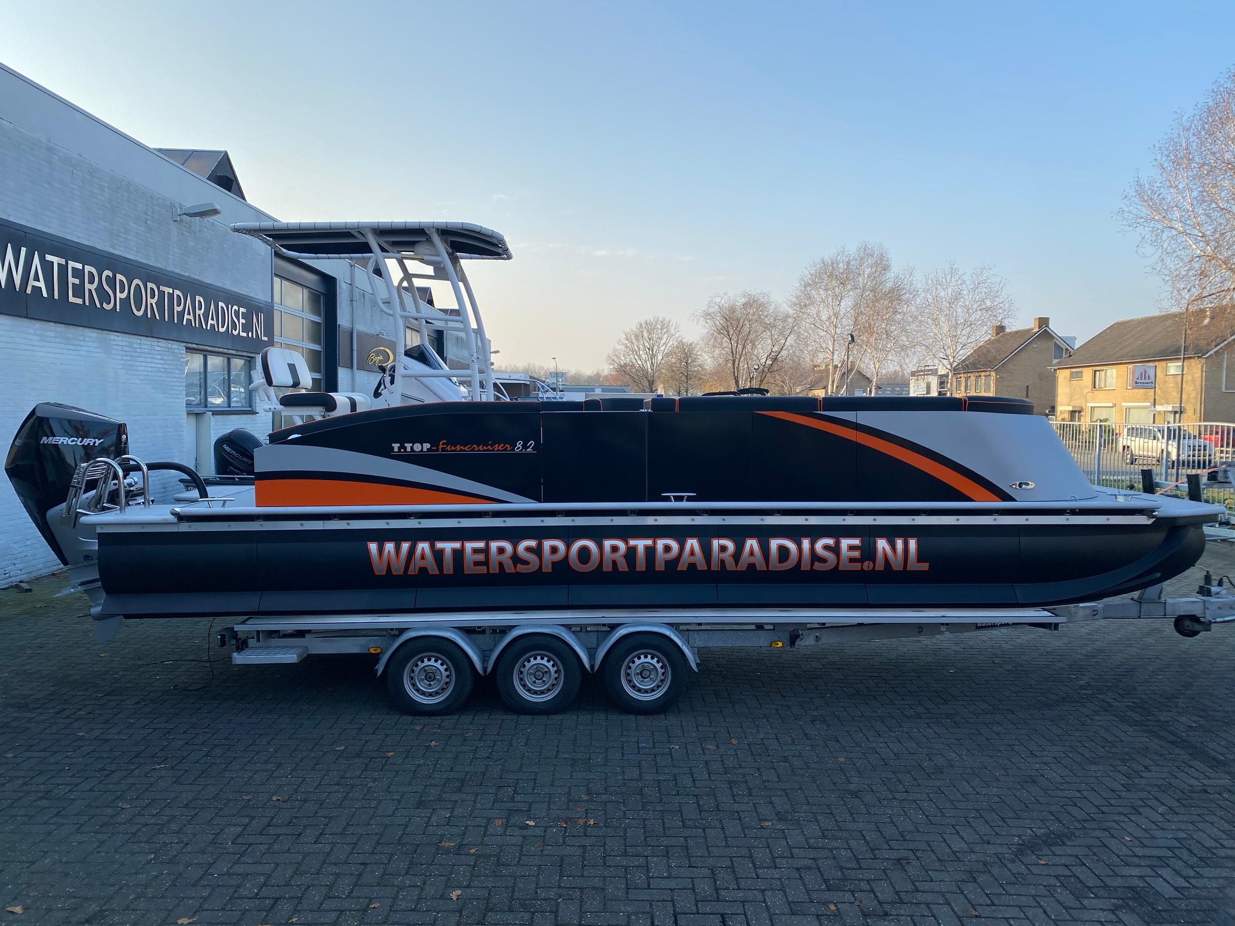 T.top Funcruiser 8.2 Verado 300 Pontoonboot — foto 39 van 42