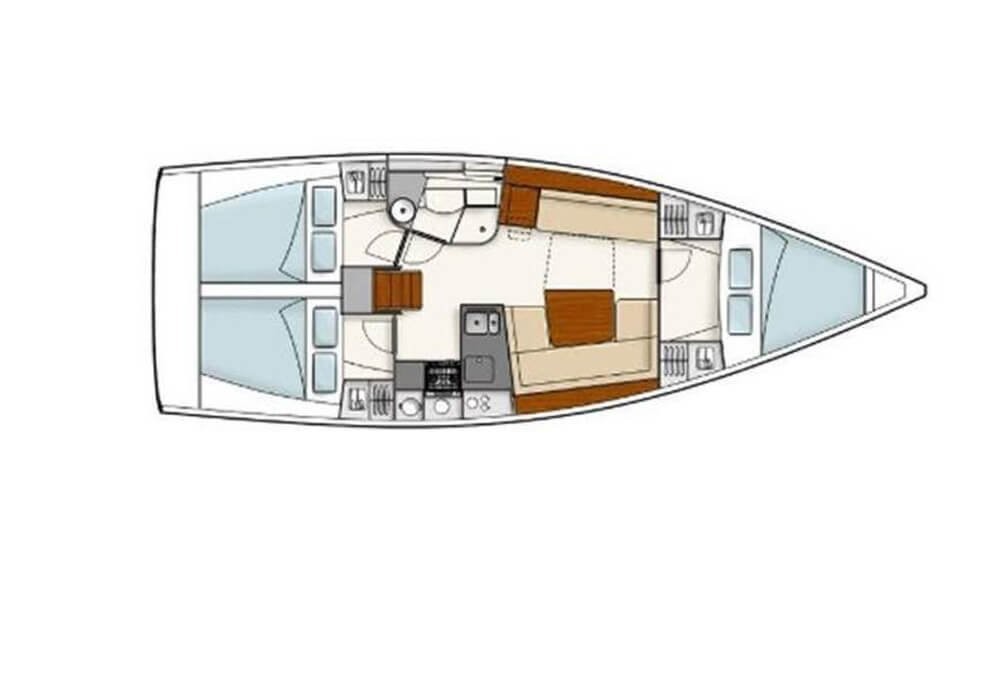 Hanse 385 — foto 13 van 13