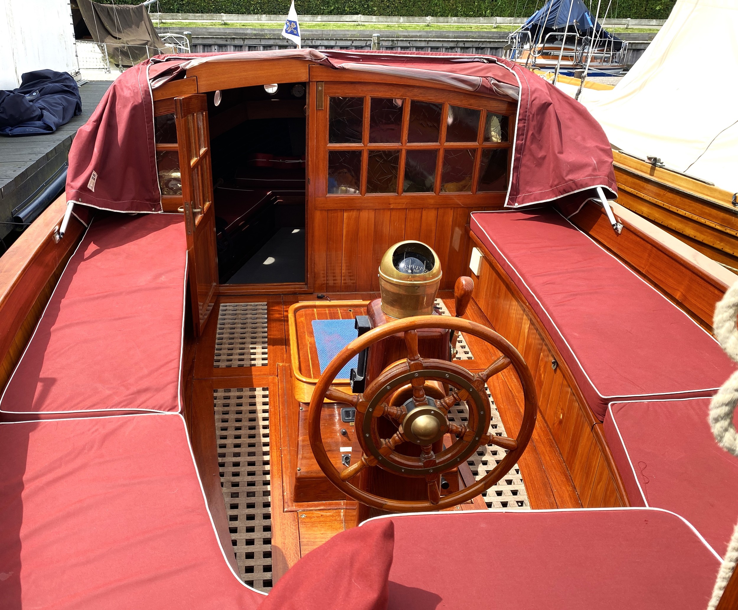 Scherpel Kajuitsloep Teak/ Mahonie — foto 6 van 24