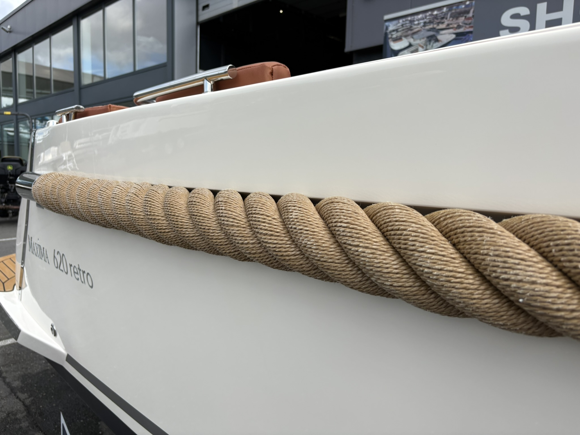Maxima Boats 620 retro MC crèmewit op voorraad — foto 10 van 11