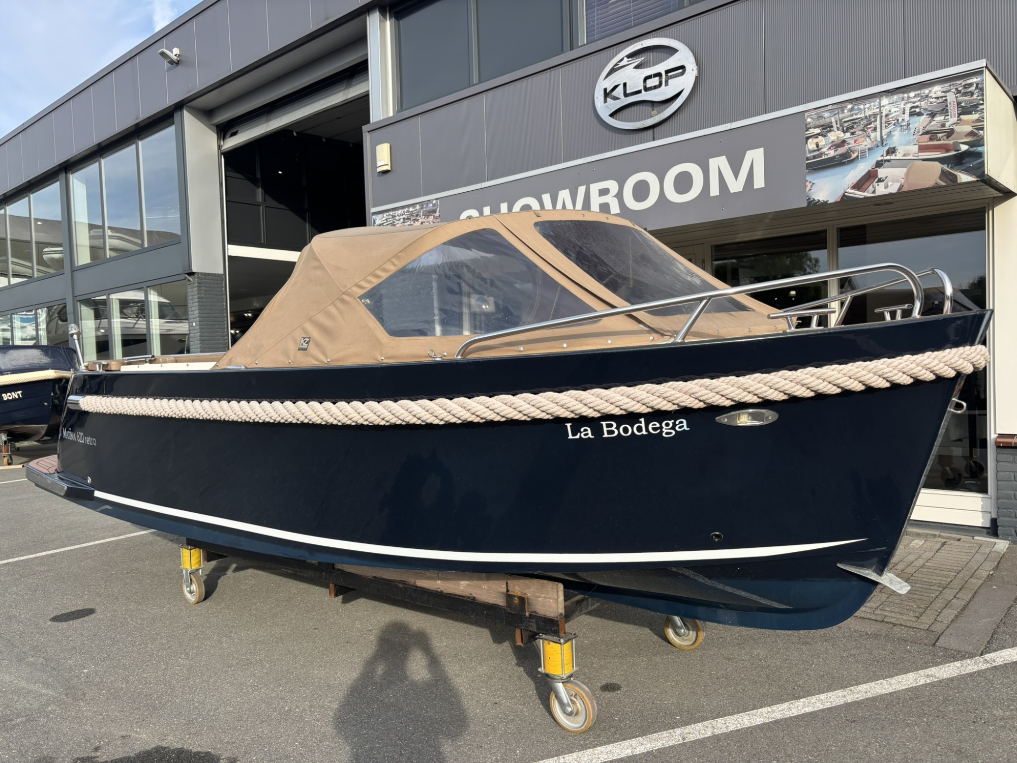 Maxima Boats 620 Retro donkerblauw met Honda 40 pk - 2022 — foto 3 van 13