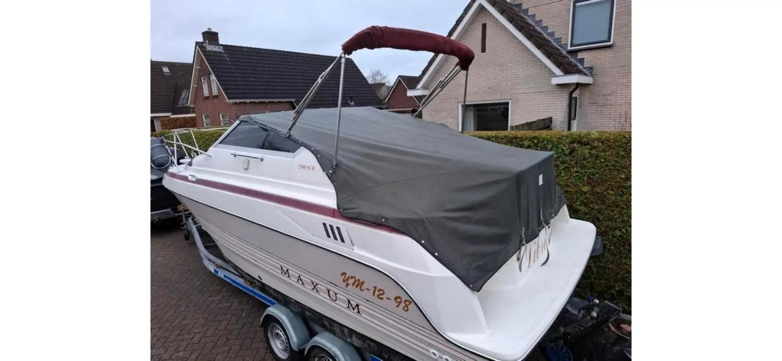 Binnenkort verwacht: Hele nette Maxum 2300SCR met 4,3 V6 inboard en Freewheel trailer — foto 3 van 10