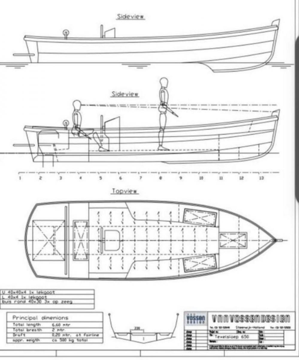Van Vossen Texelsloep 650 — foto 6 van 6