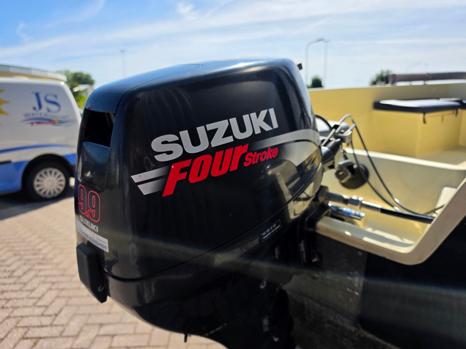 Nette Sea-Finder 420 | Sloep | Suzuki 9,9PK 4 Takt — foto 8 van 9