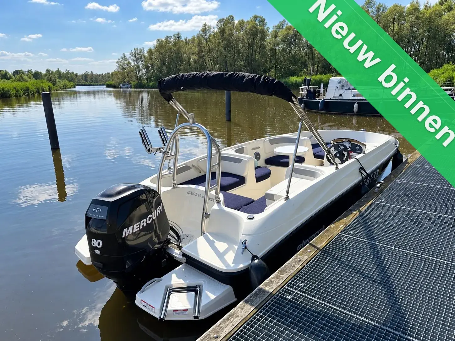 Bayliner Element XL (2015) | Mercury 80 pk, getuned naar ca. 115 pk | met trailer — foto 2 van 3