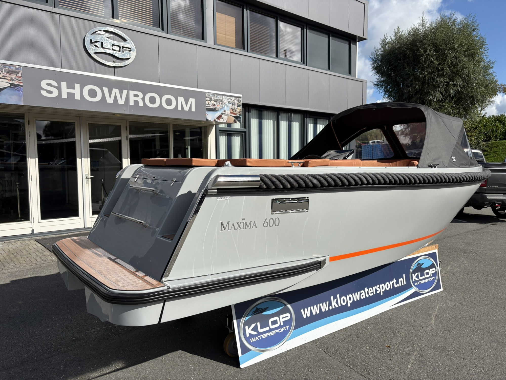 Maxima Boats 600 in verkeersgrijs (RAL 7042) op voorraad! — foto 2 van 10