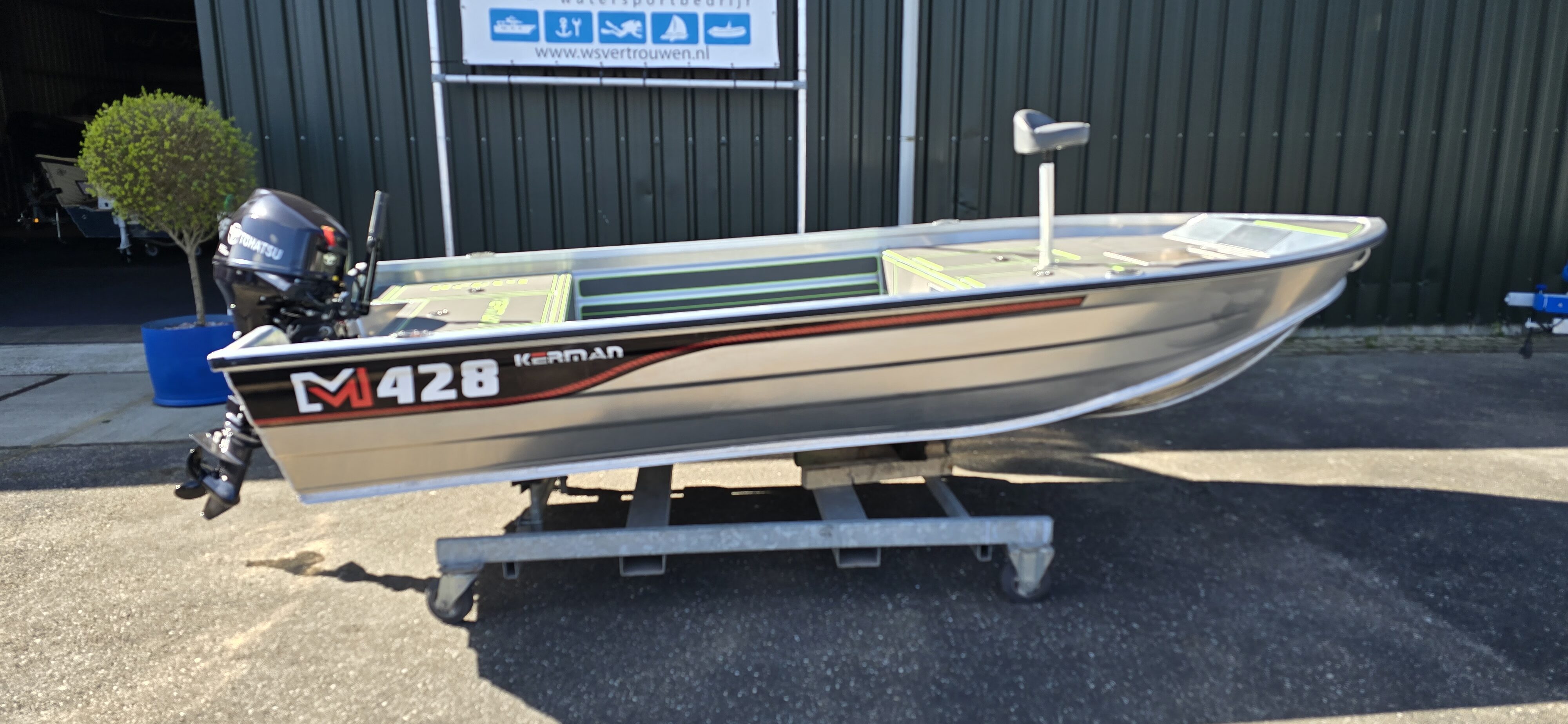 kerman 428 aluminium visboot – WS Vertrouwen