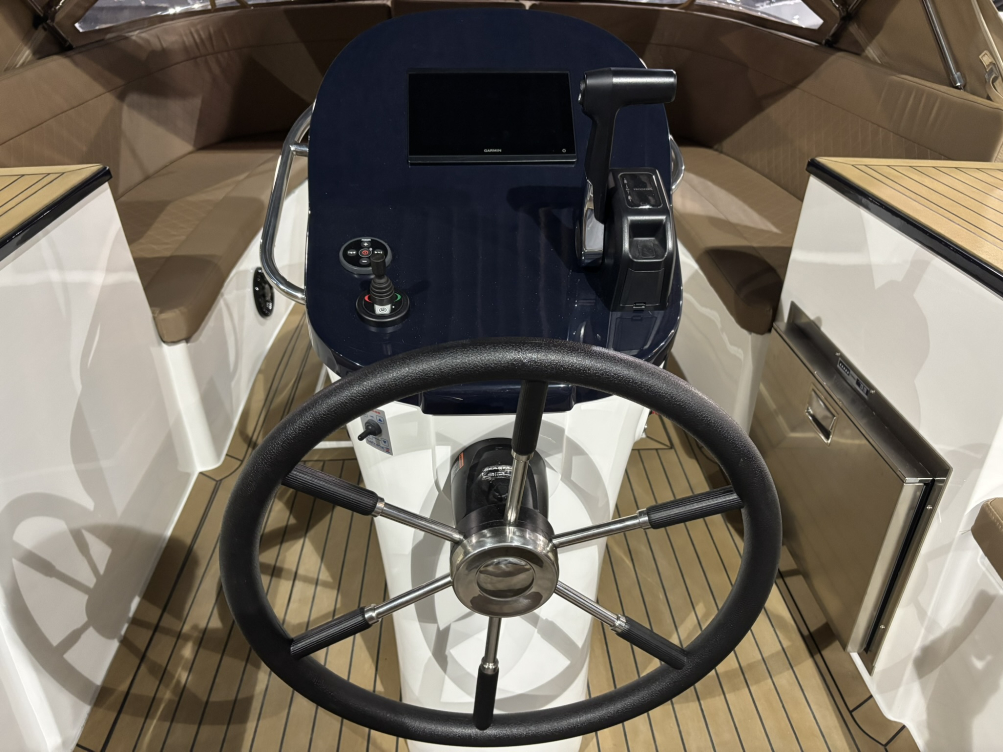 Maxima Boats 820 retro donkerblauw met Honda 150 pk op voorraad! — foto 7 van 16
