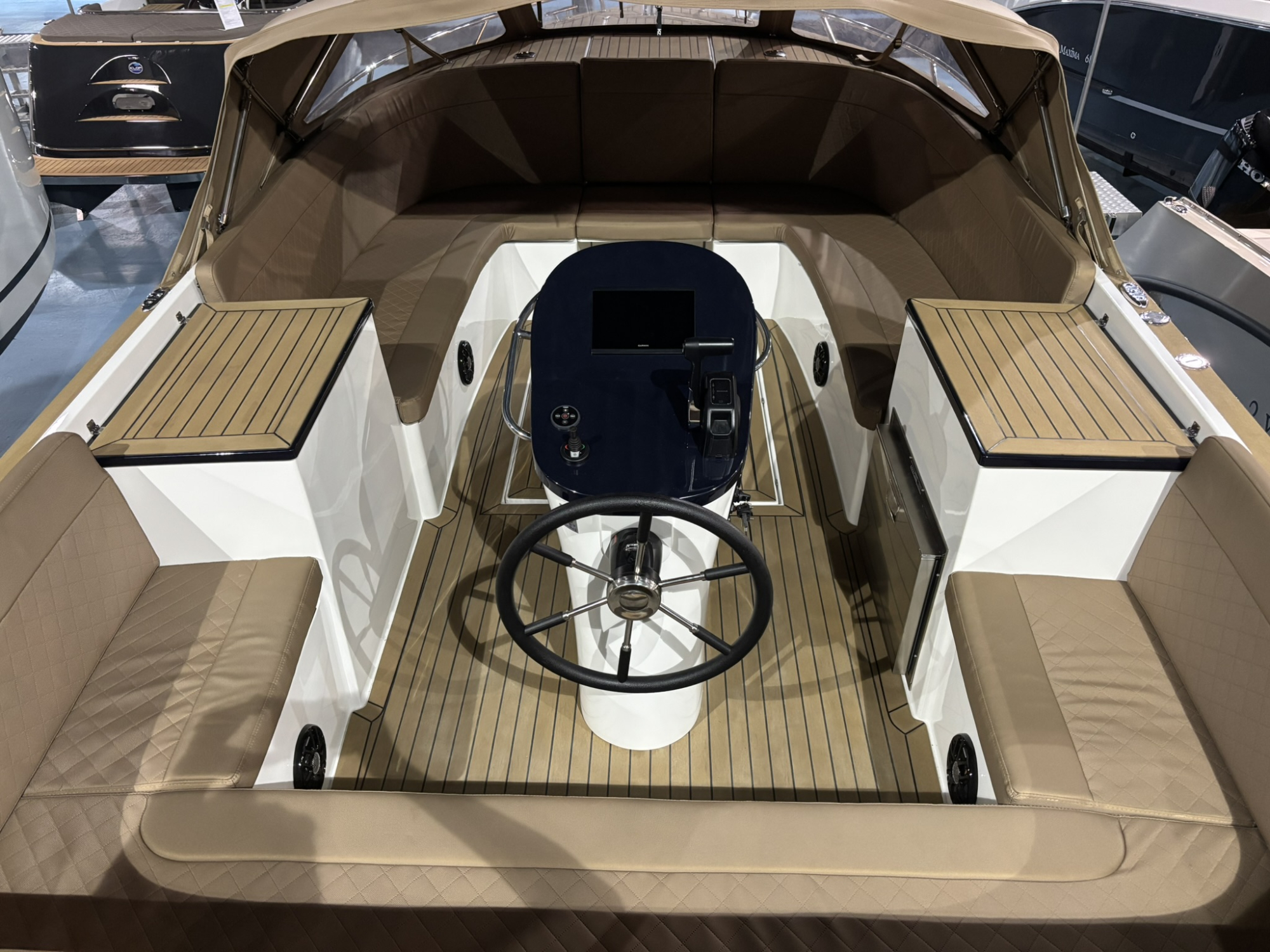 Maxima Boats 820 retro donkerblauw met Honda 150 pk op voorraad! — foto 5 van 16