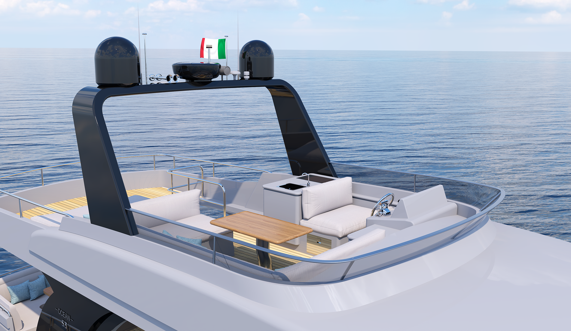 Boarncruiser 53 Ocean - Flybridge — foto 5 van 29