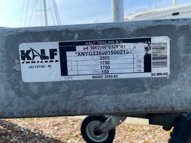 Kalf 3500-82 Tandem-as trailer