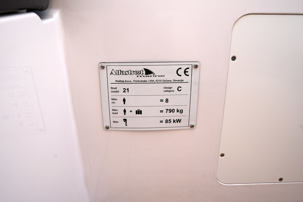 Alfastreet Marine 21 Open Electric — foto 40 van 50