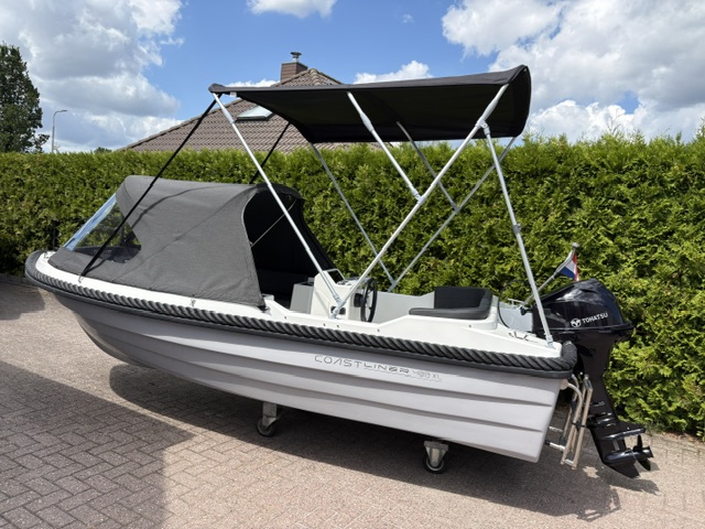 DEMO!! Coastliner 439XL met Tohatsu 9.9/20 PK en buiskap — foto 2 van 20