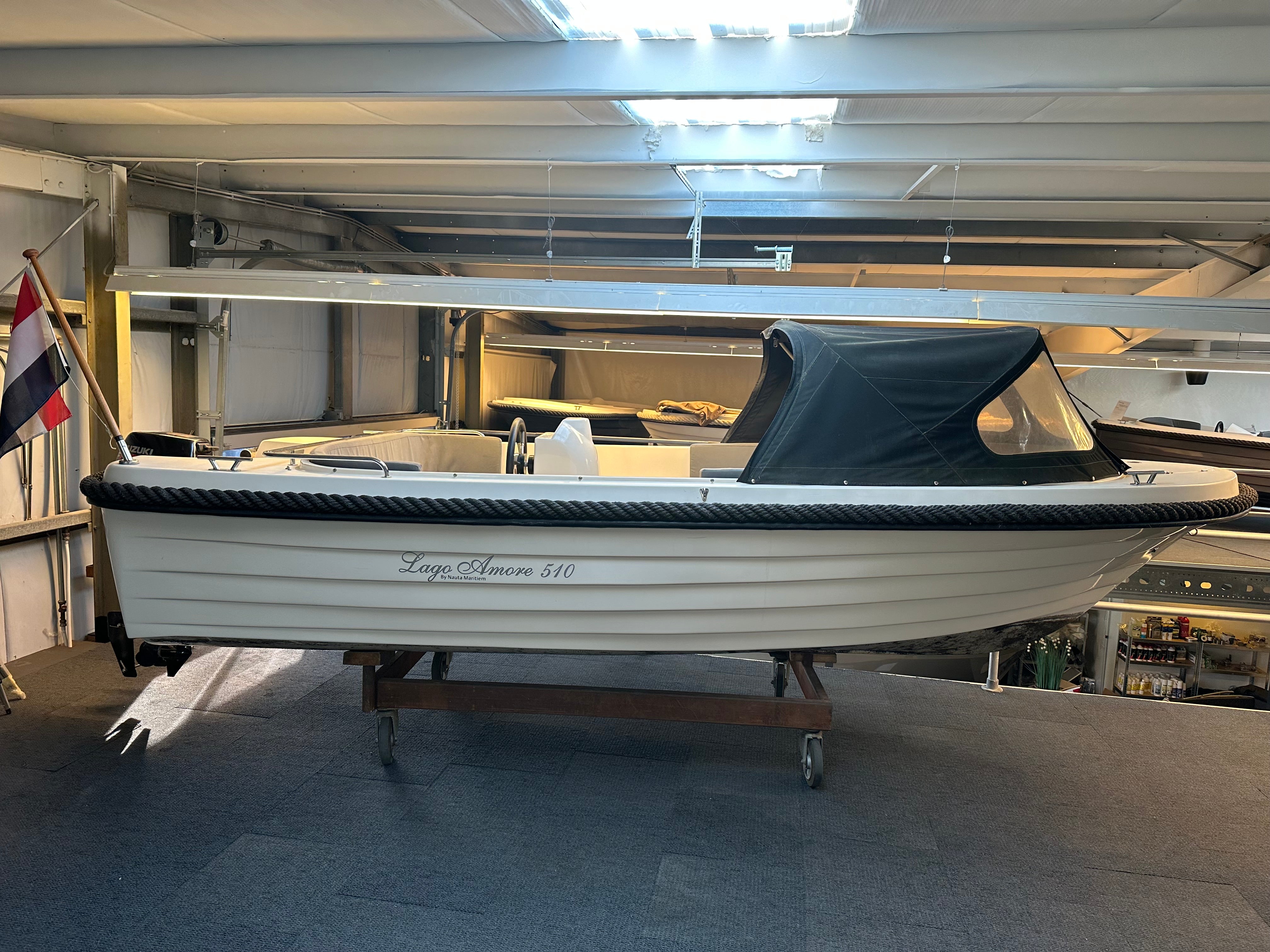 Lago Amore 510 inclusief Suzuki 9.9 buitenboordmotor