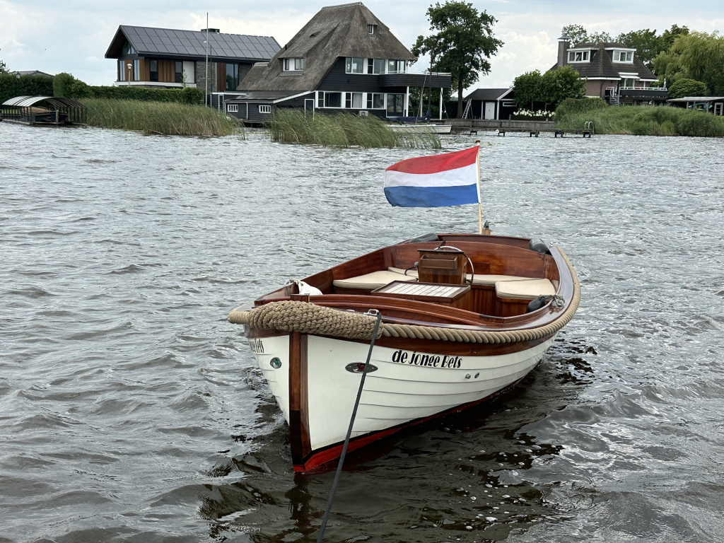 Unieke klassieke Spiegelsloep type ' Kapiteinssloep ' met Vetus inboard diesel — foto 12 van 22