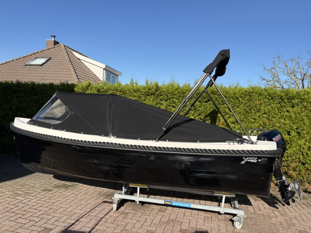 VAARKLAAR!! Gentle 495 met Suzuki 15 PK en  Buiskap — foto 5 van 21