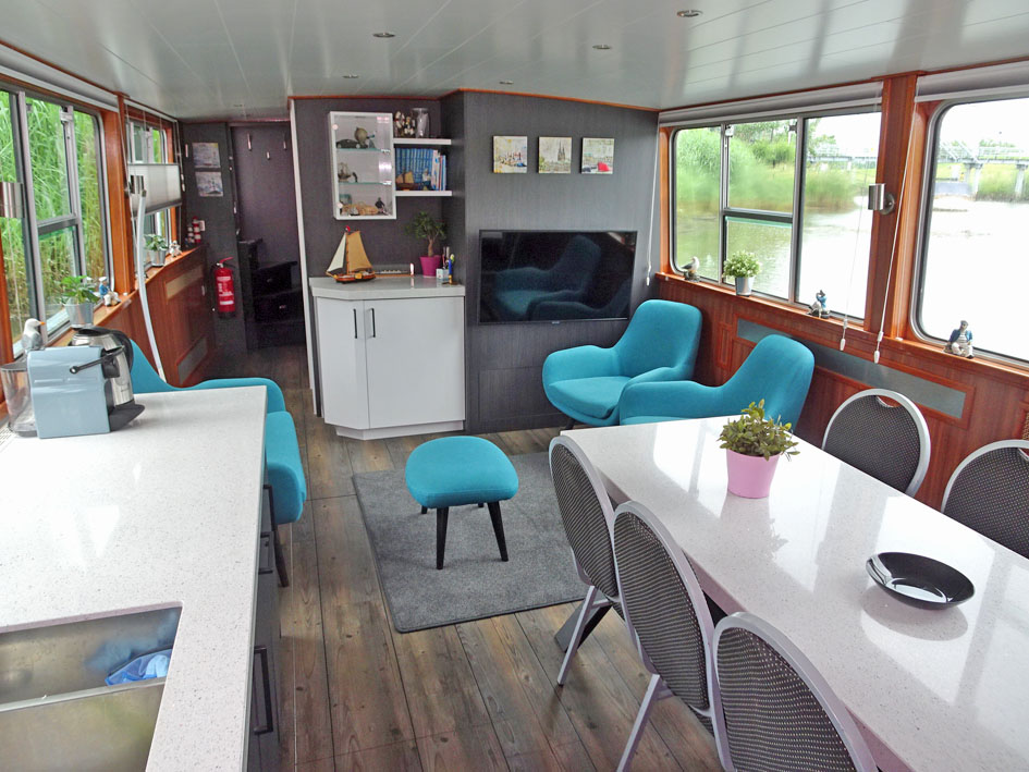 Luxe Varend Woonschip Rijn gecertificeerd — foto 30 van 71
