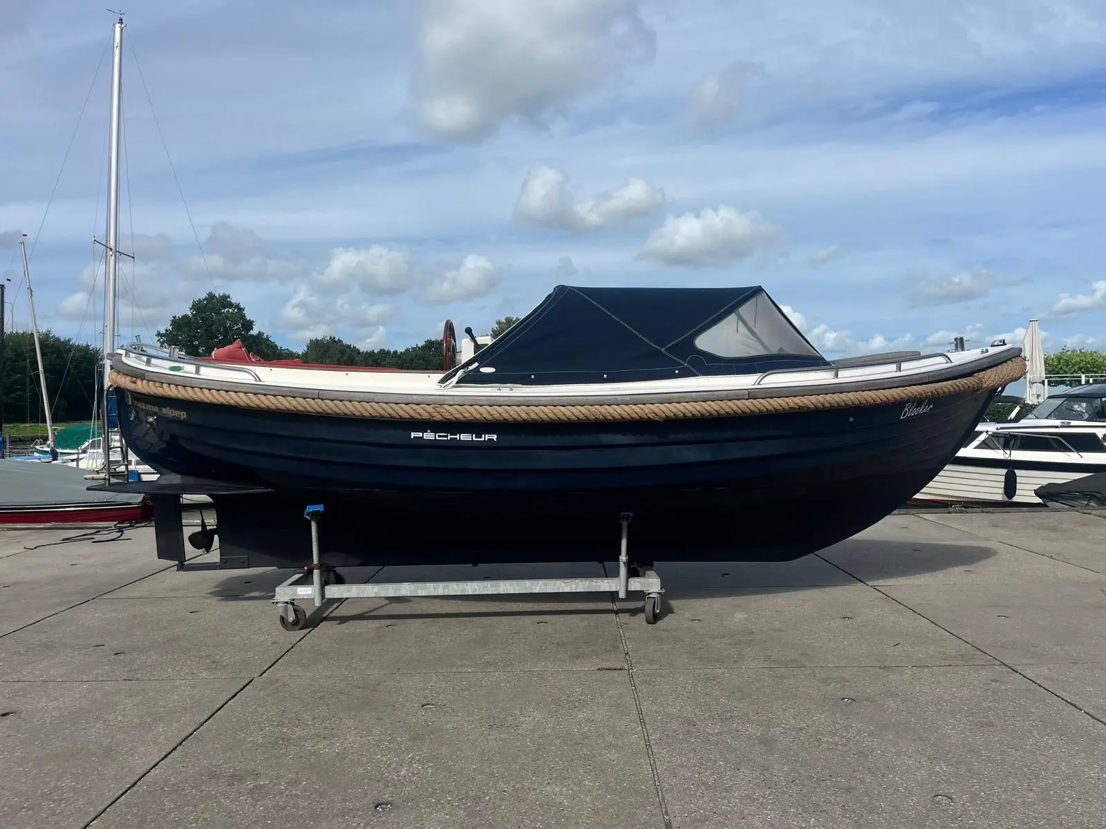 Makma pecheur Yanmar 29pk koopje weg is weg €14.950,- — foto 20 van 26