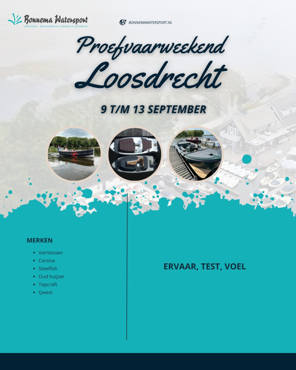 VanVossen E tender elektrisch DEMO Proefvaar dagen 9,10,11, 12 en 13sept — foto 4 van 17