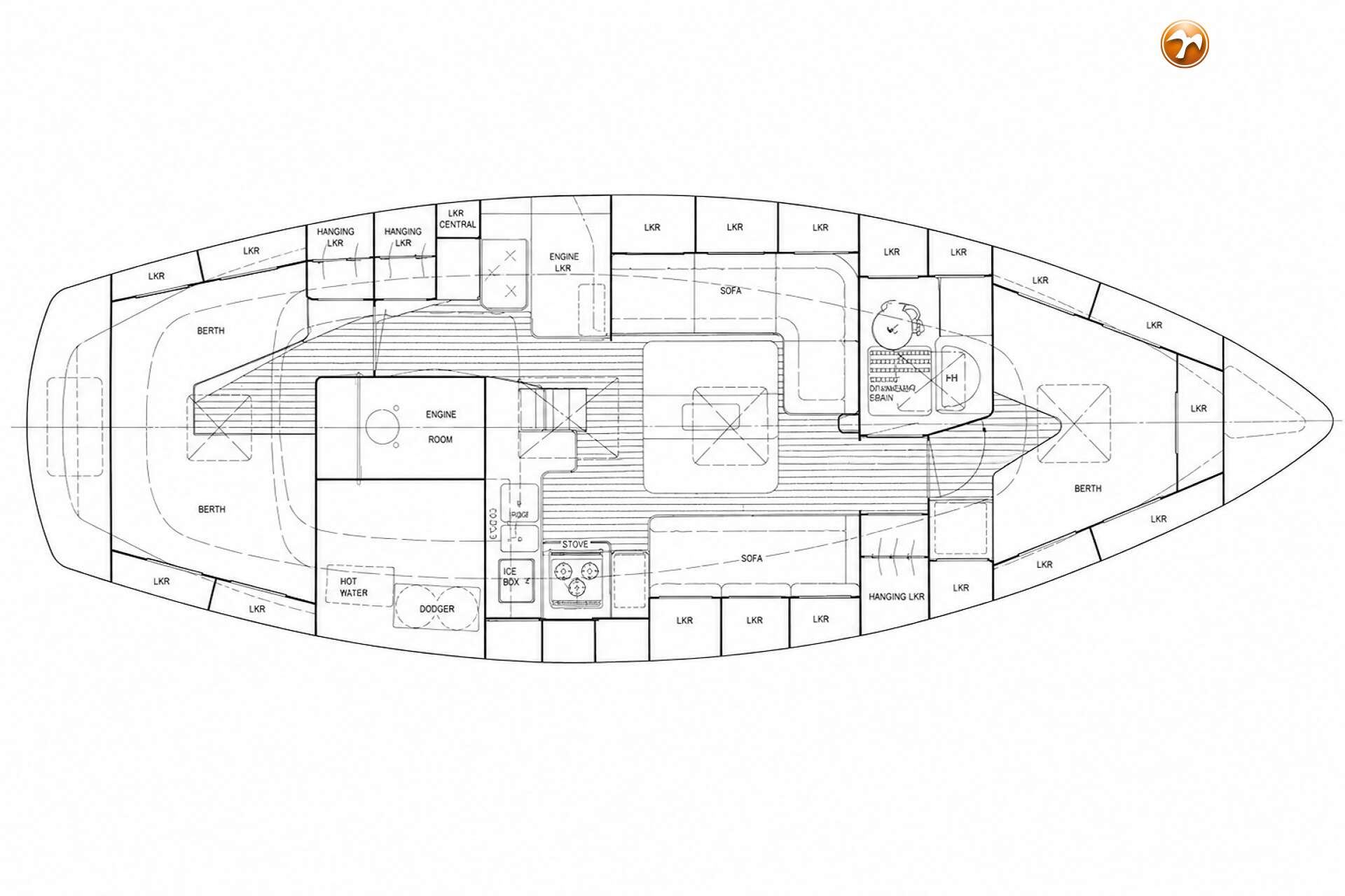 Hallberg Rassy 36 — foto 42 van 42