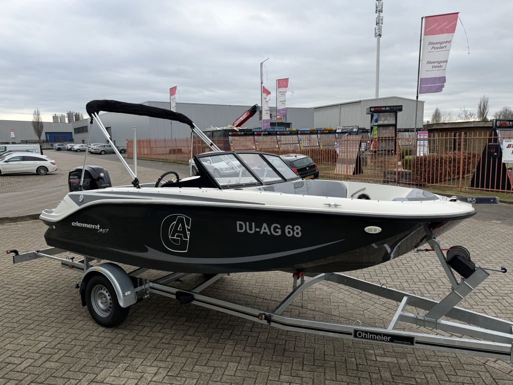 Bayliner Element M17 met Mercury 115pk Pro XS — foto 10 van 32