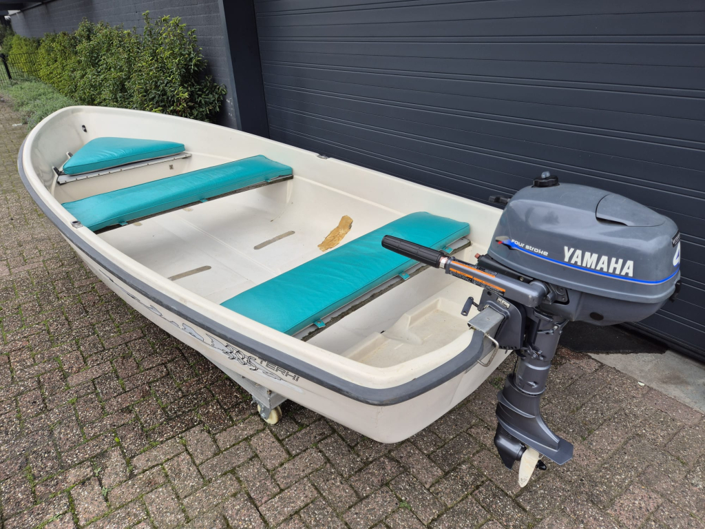 Terhi 385 sloep | Yamaha 4PK | Kussenset — foto 3 van 6