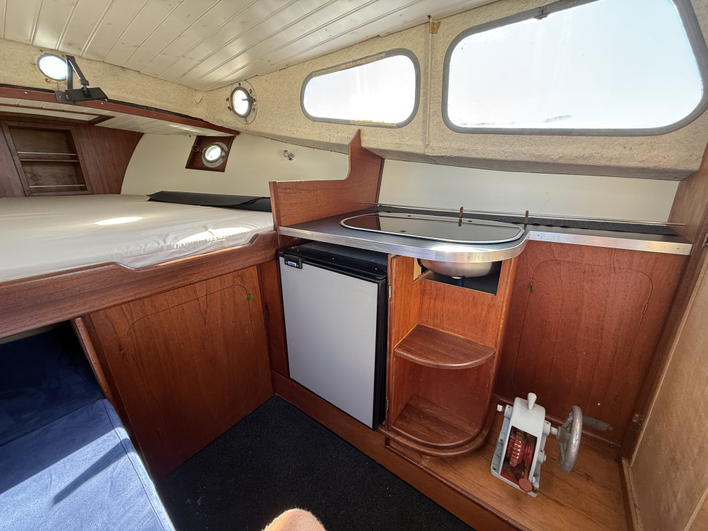 Bakdekkruiser ex politie. Zeer fraai scheepje!  7m — foto 12 van 15