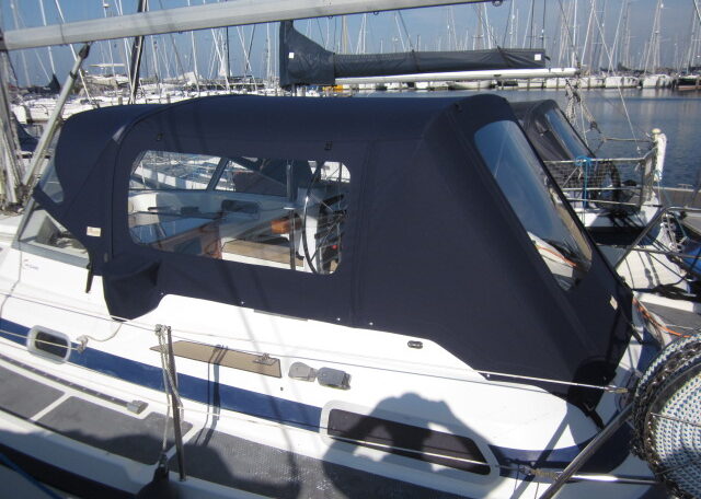 Compromis C34 bj 2000 met nieuwe sprayhood en achtertent, long distance cruiser - C — foto 6 van 12