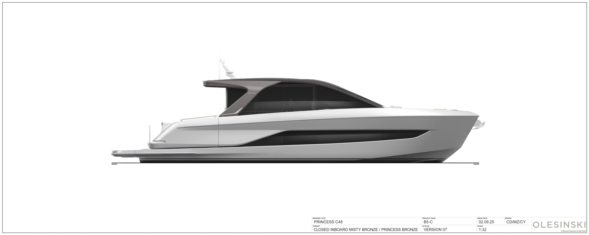 Princess C48 Deck Saloon — foto 5 van 11