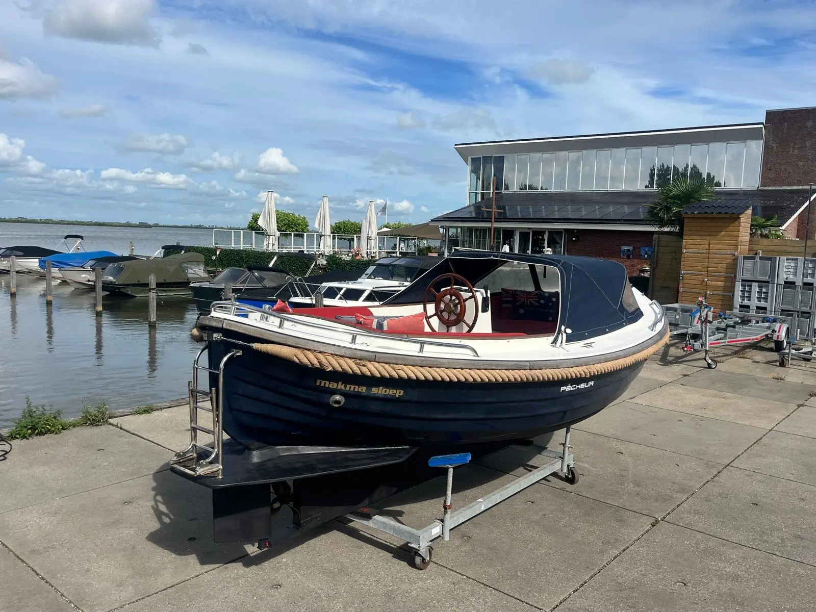 Makma pecheur Yanmar 29pk koopje weg is weg €14.950,- — foto 22 van 26
