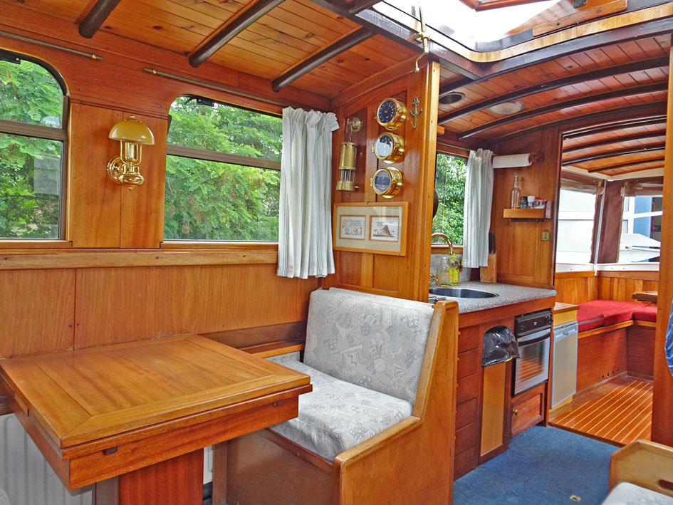 Klassiek Motorjacht 13.80, ex Barkasse — foto 35 van 47