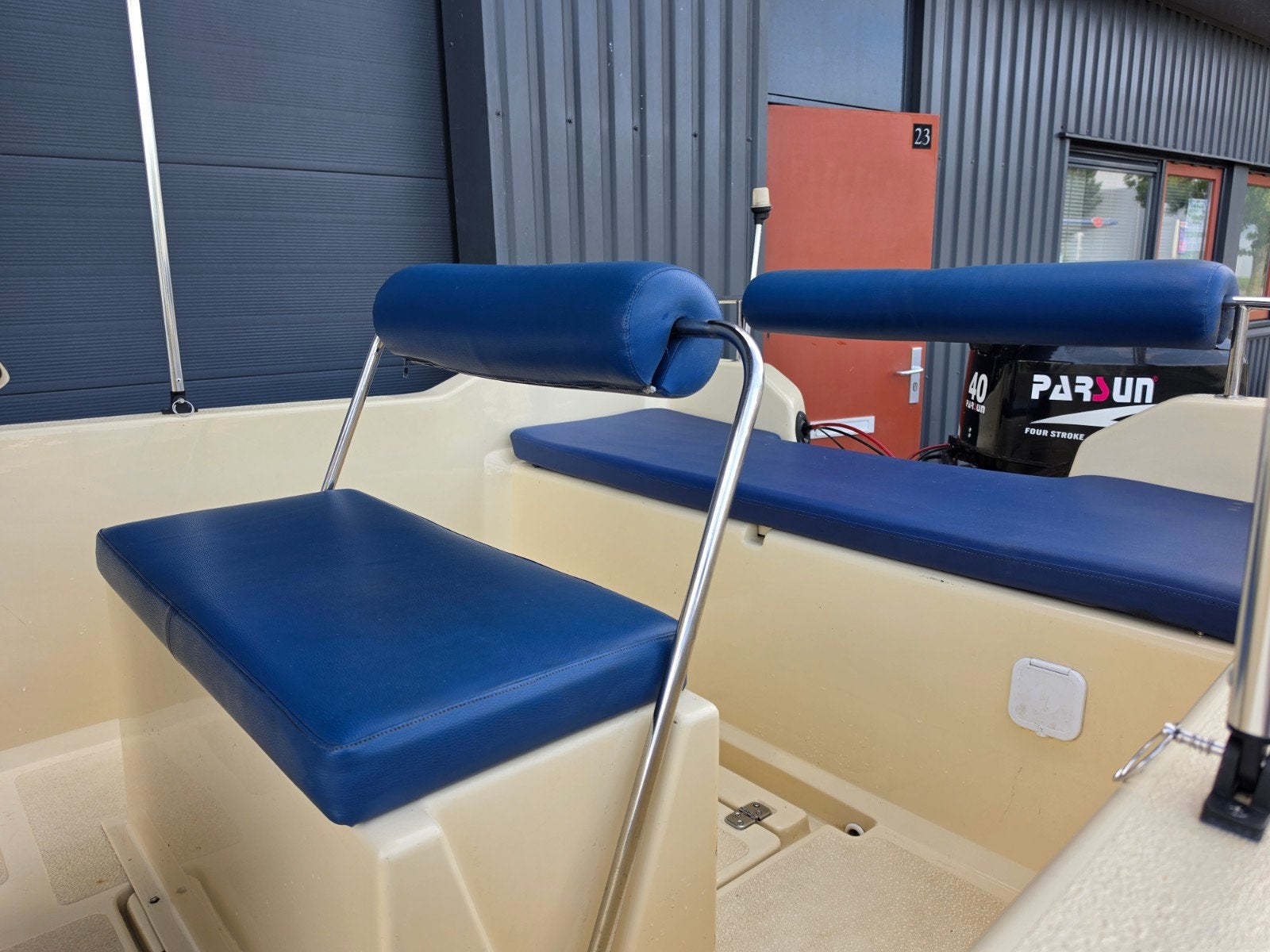 Snelle Freedom 515 + Parsun 40PK *2019* Powertrim-Biminitop — foto 3 van 14