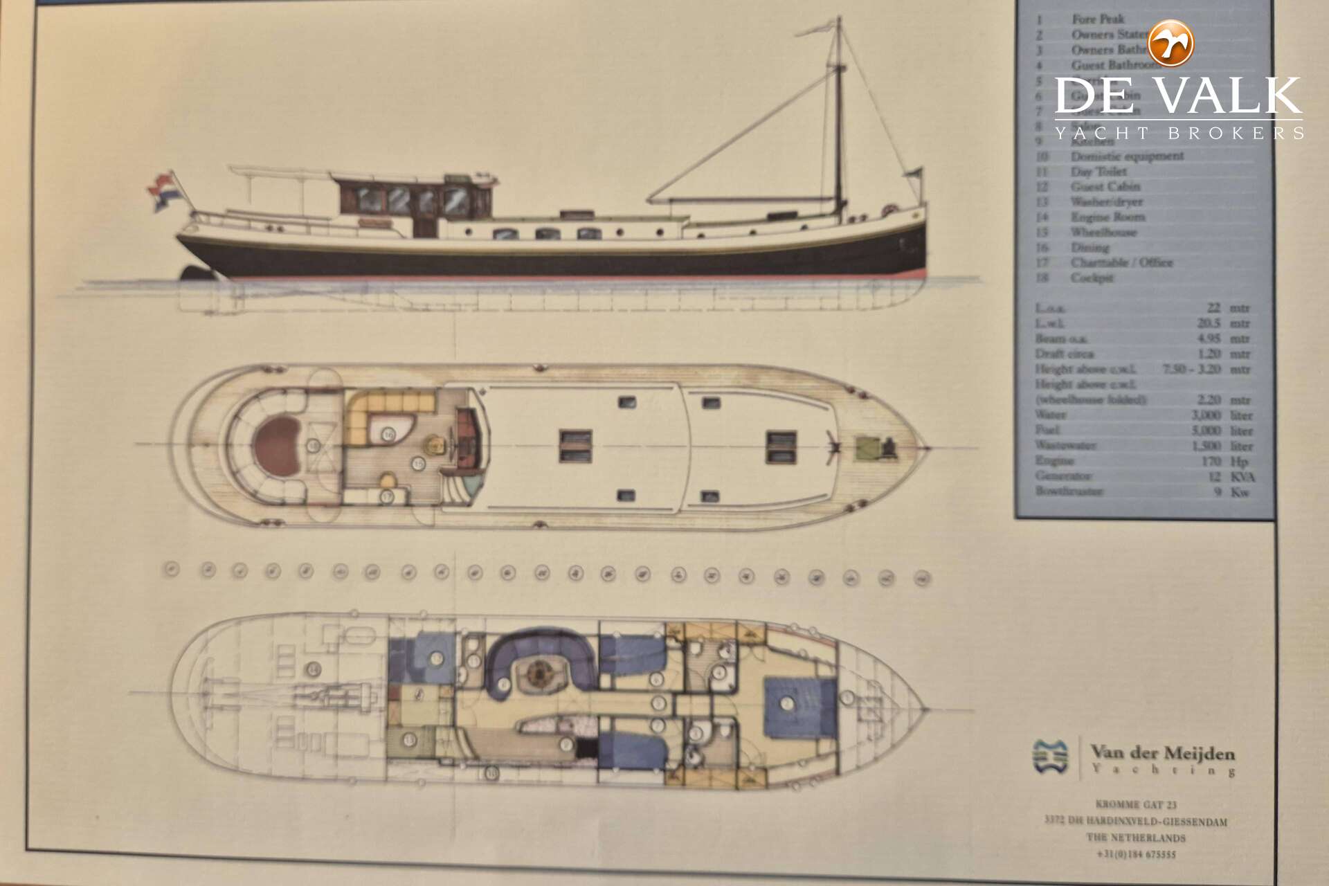 Luxe motor 22 m — foto 32 van 37
