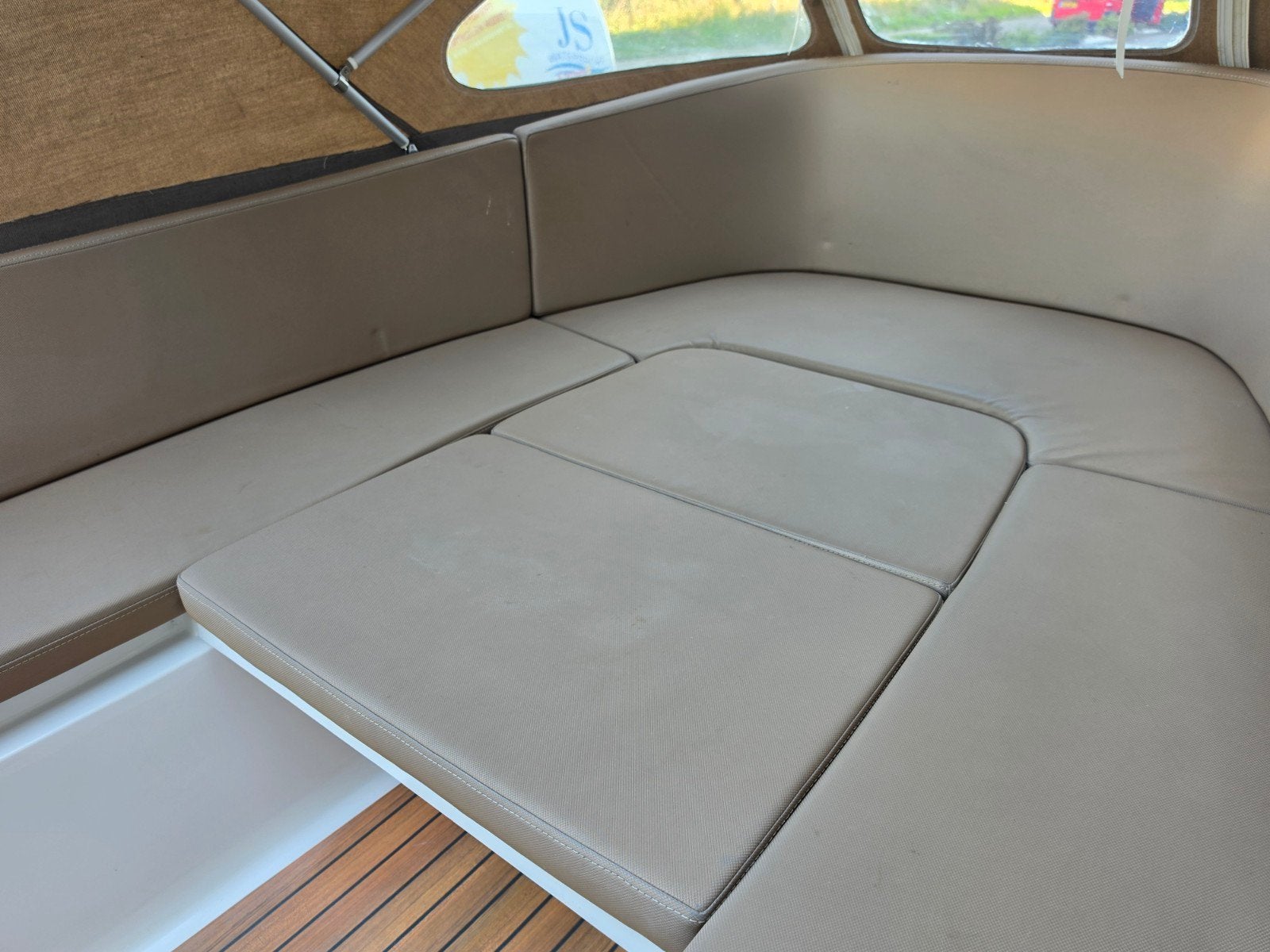 Prachtige Unique 480 Deluxe + Suzuki 15PK — foto 13 van 16