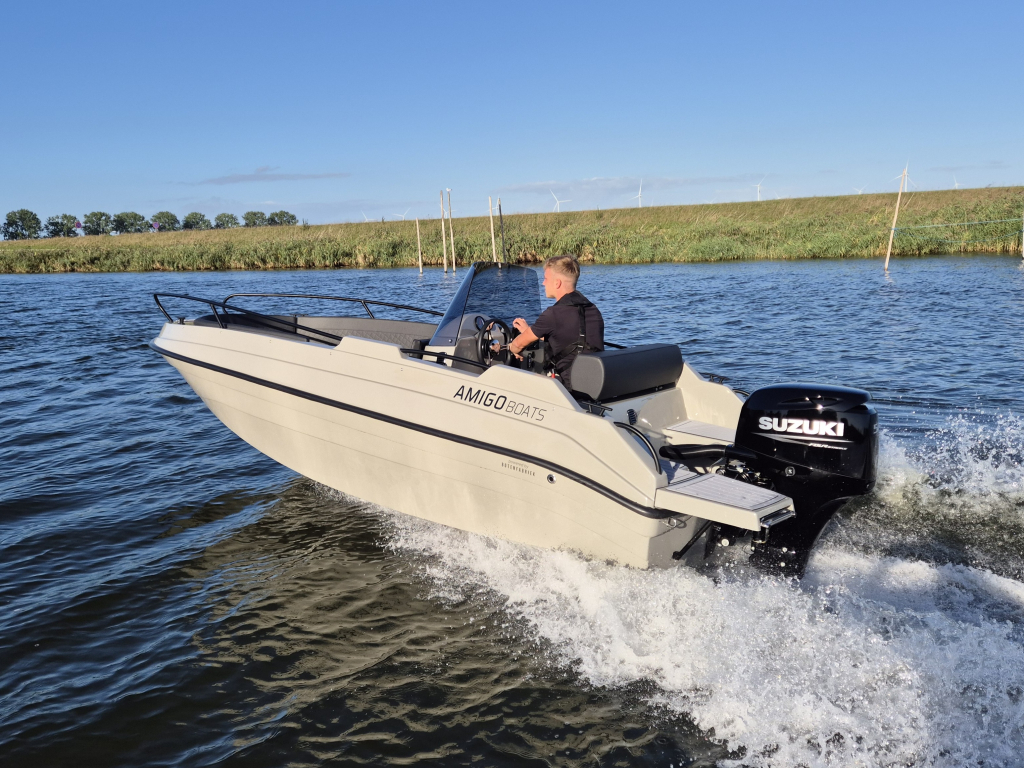 Stoere Amigo 475 Sport consoleboot | Suzuki 50PK | Setprijs! — foto 1 van 14
