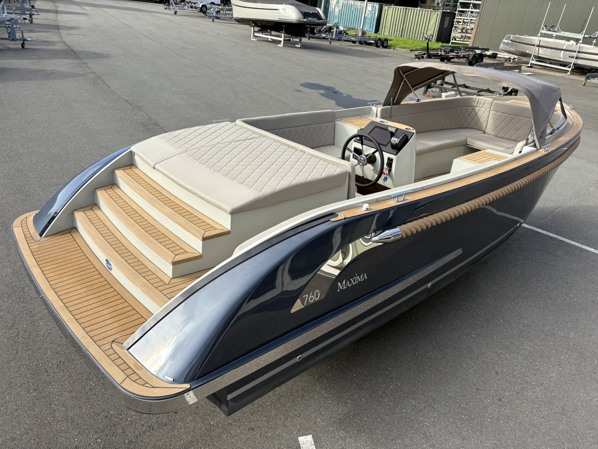 Maxima Boats 760 (nieuw model) met Honda 150 pk — foto 2 van 9