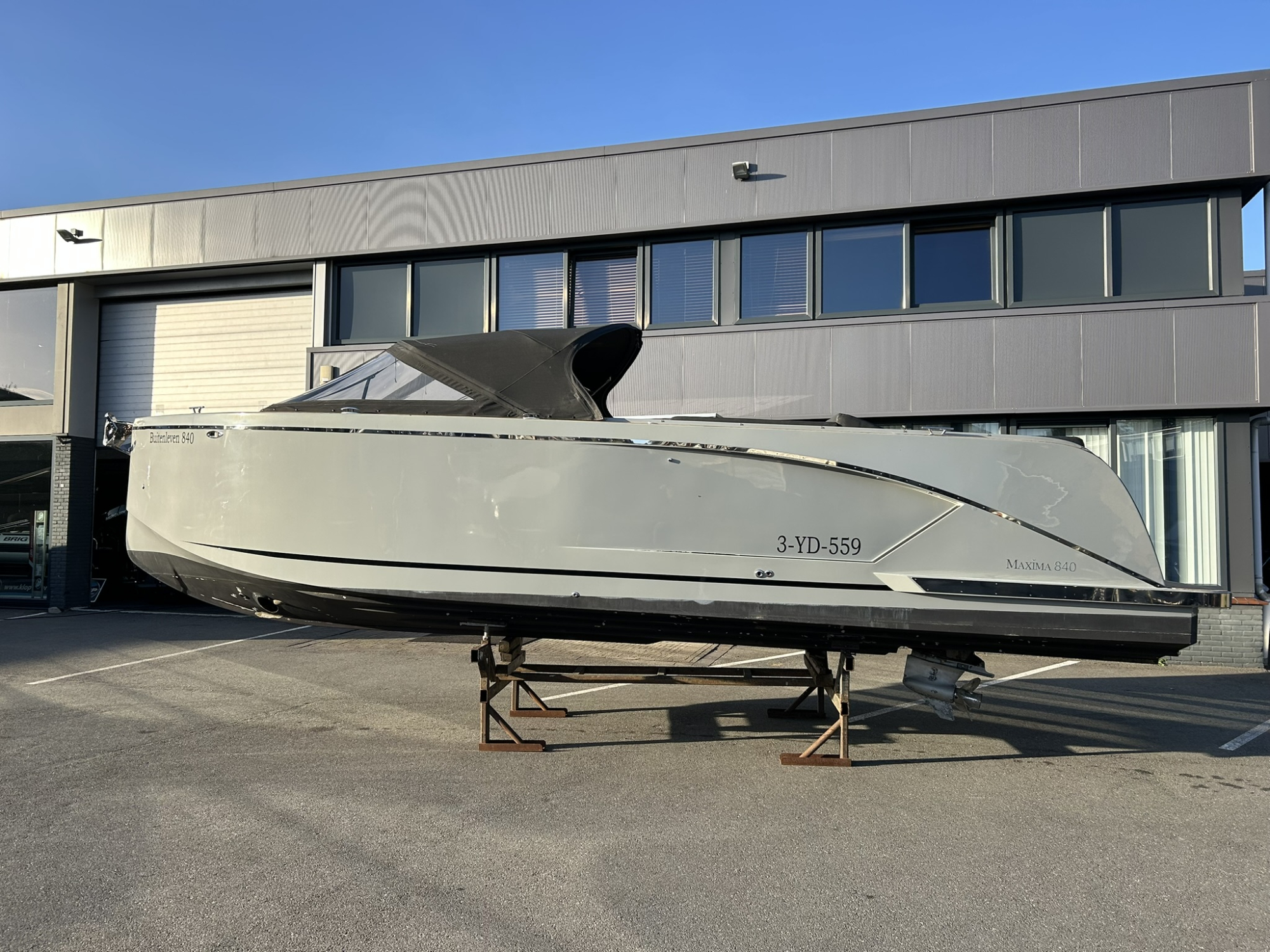 Maxima Boats 840 met Mercury 350 pk bouwjaar 2020 — foto 1 van 23