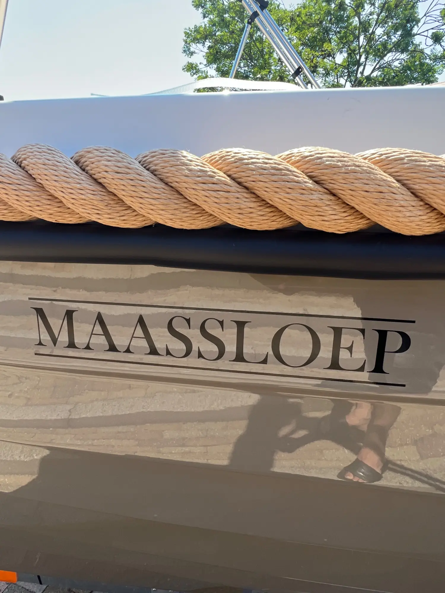 Maassloep 570 Honda 20pk nieuw kleur taup — foto 8 van 14