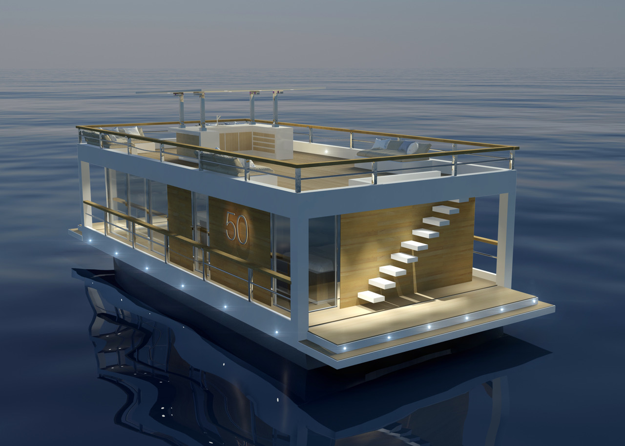 The Yacht House 50 By Nordic Season Houseboats