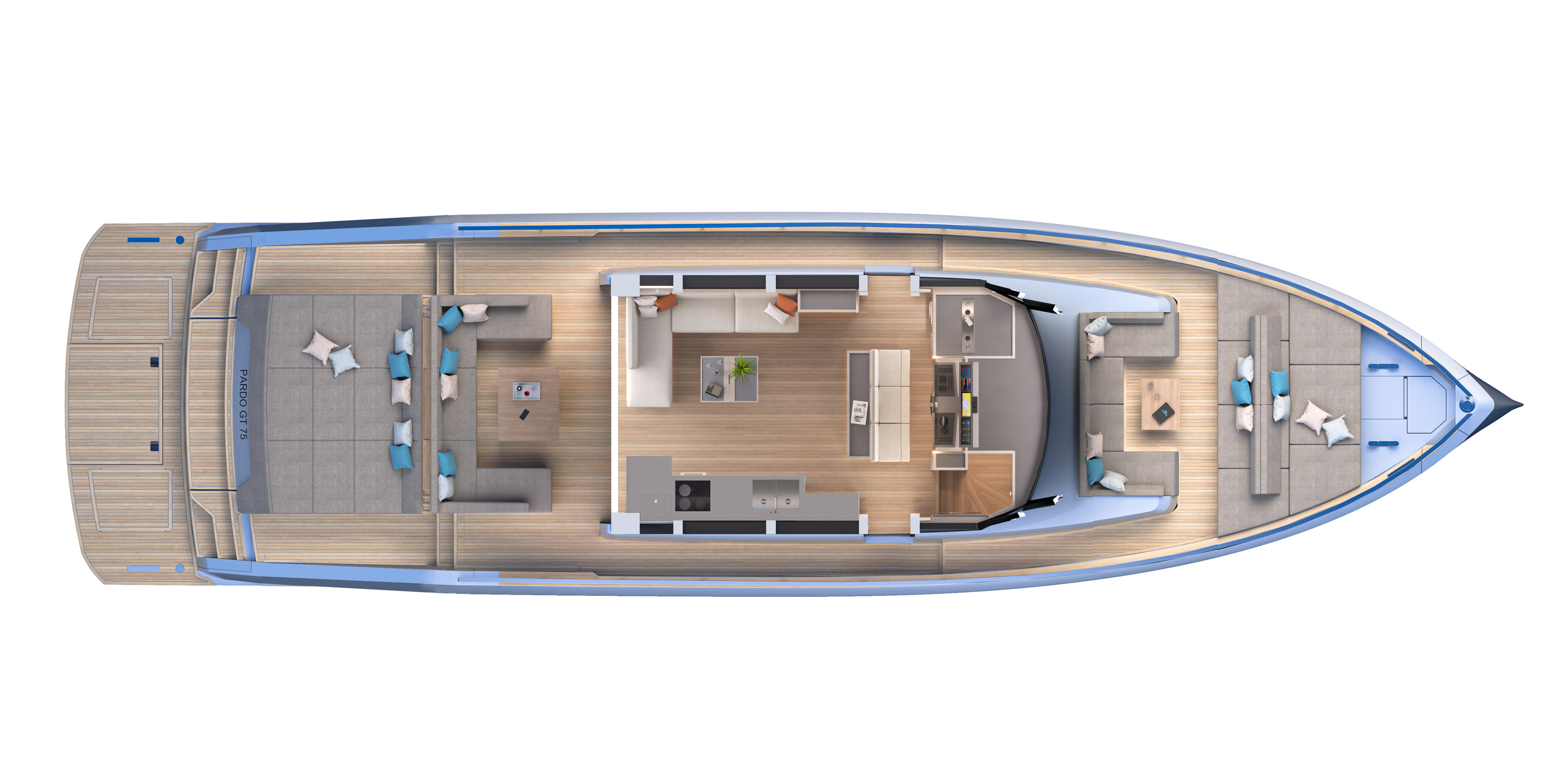 PARDO YACHTS GT 75 - NEW — foto 56 van 56