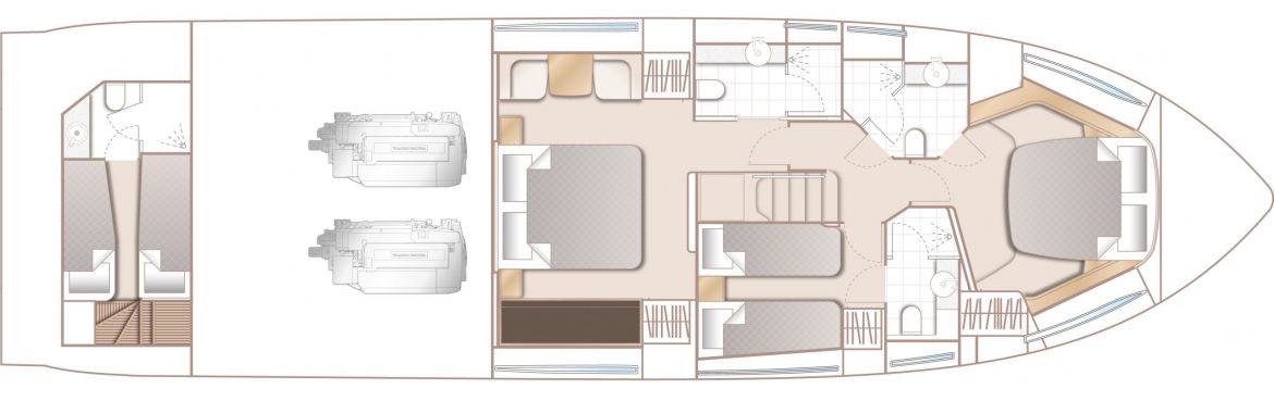 Princess F62 (2020) — foto 7 van 11
