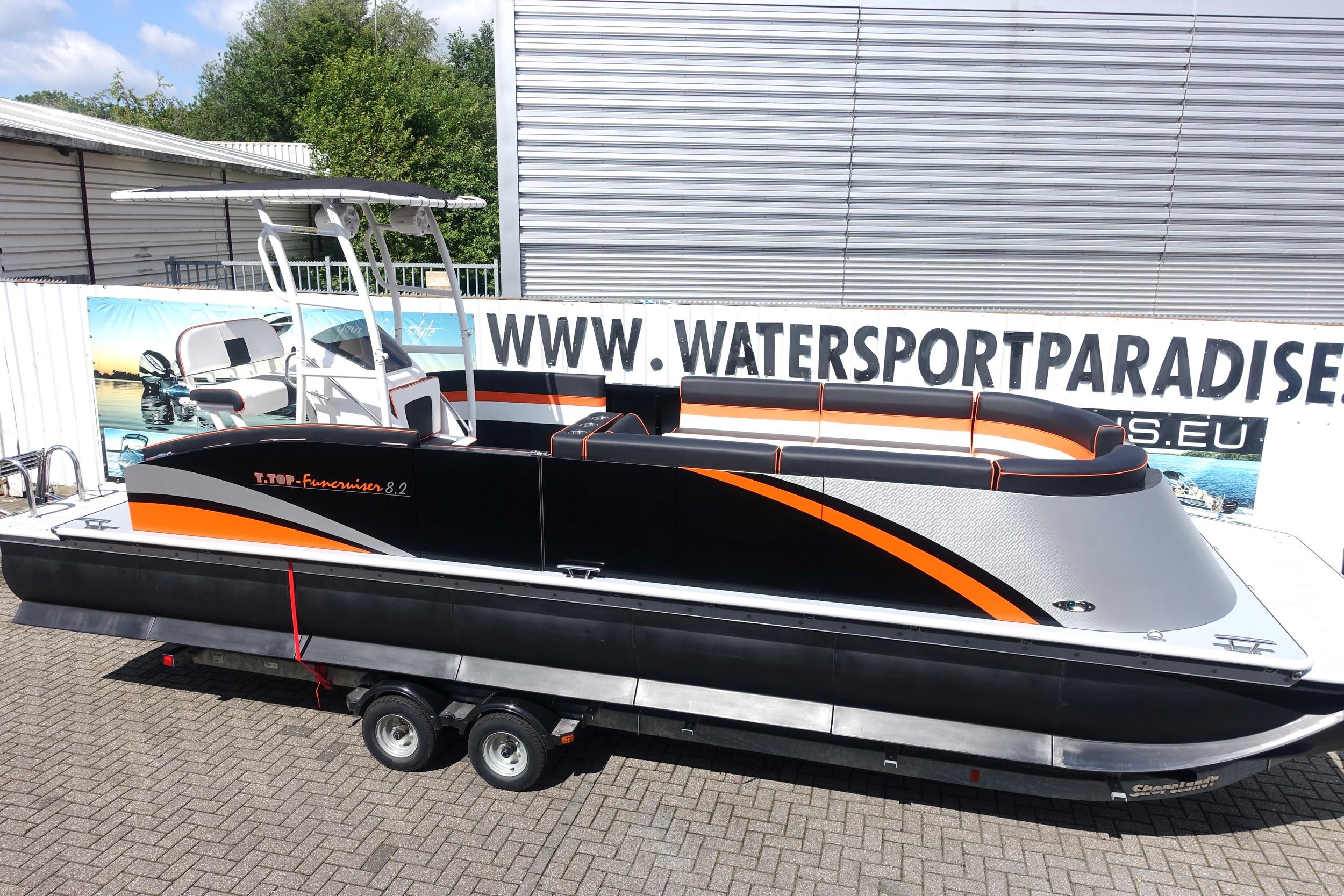 T.top Funcruiser 8.2 Verado 300 Pontoonboot — foto 11 van 42
