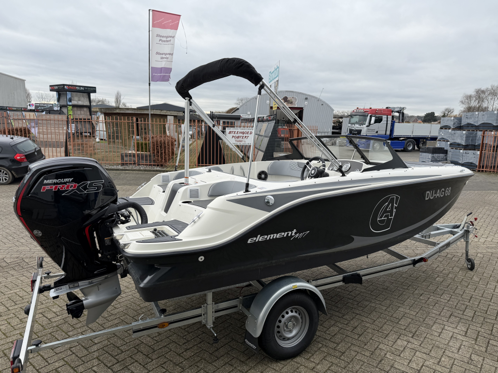 Bayliner Element M17 met Mercury 115pk Pro XS — foto 8 van 32