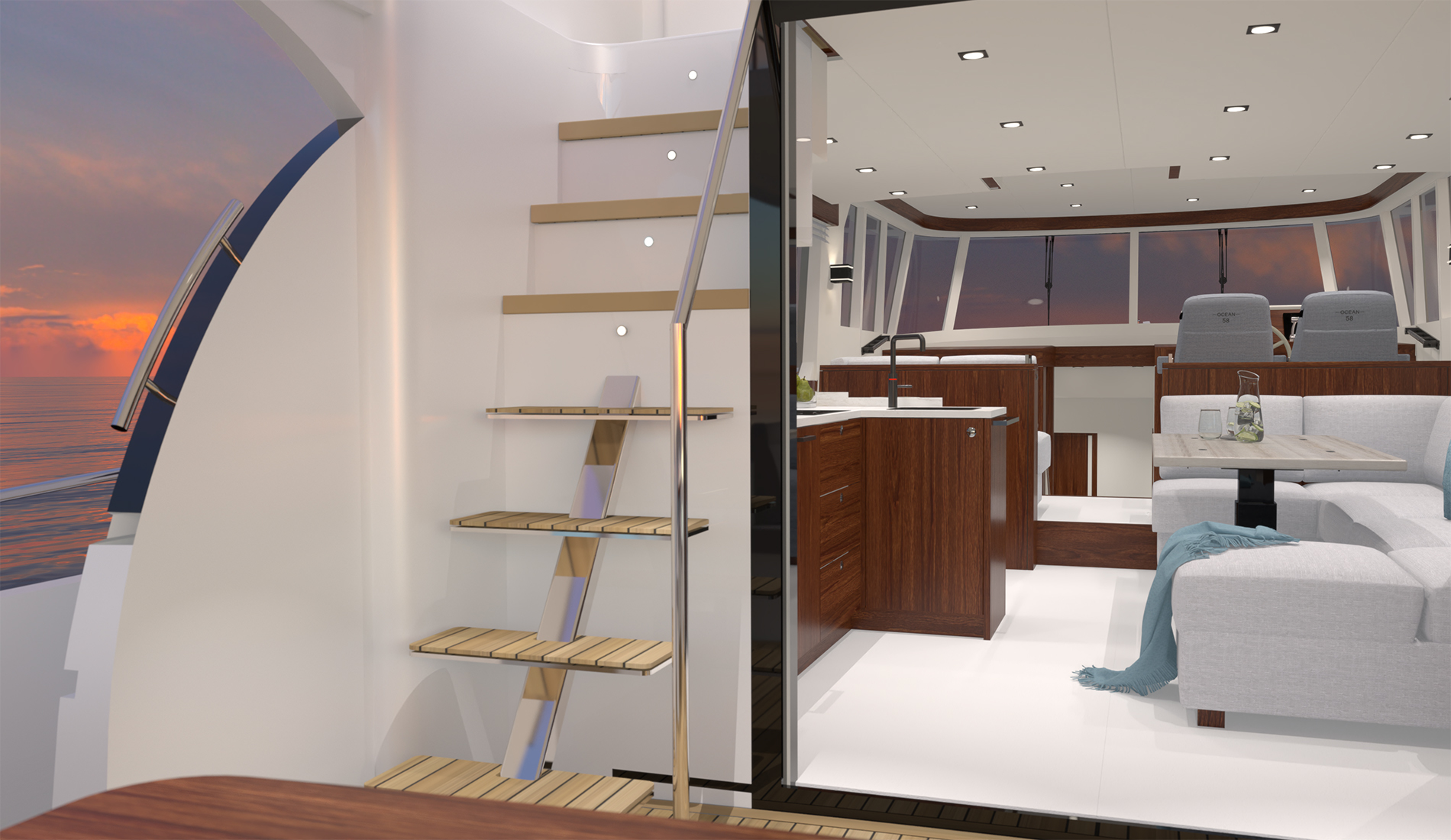 Boarncruiser 58 Ocean - Flybridge — foto 27 van 30