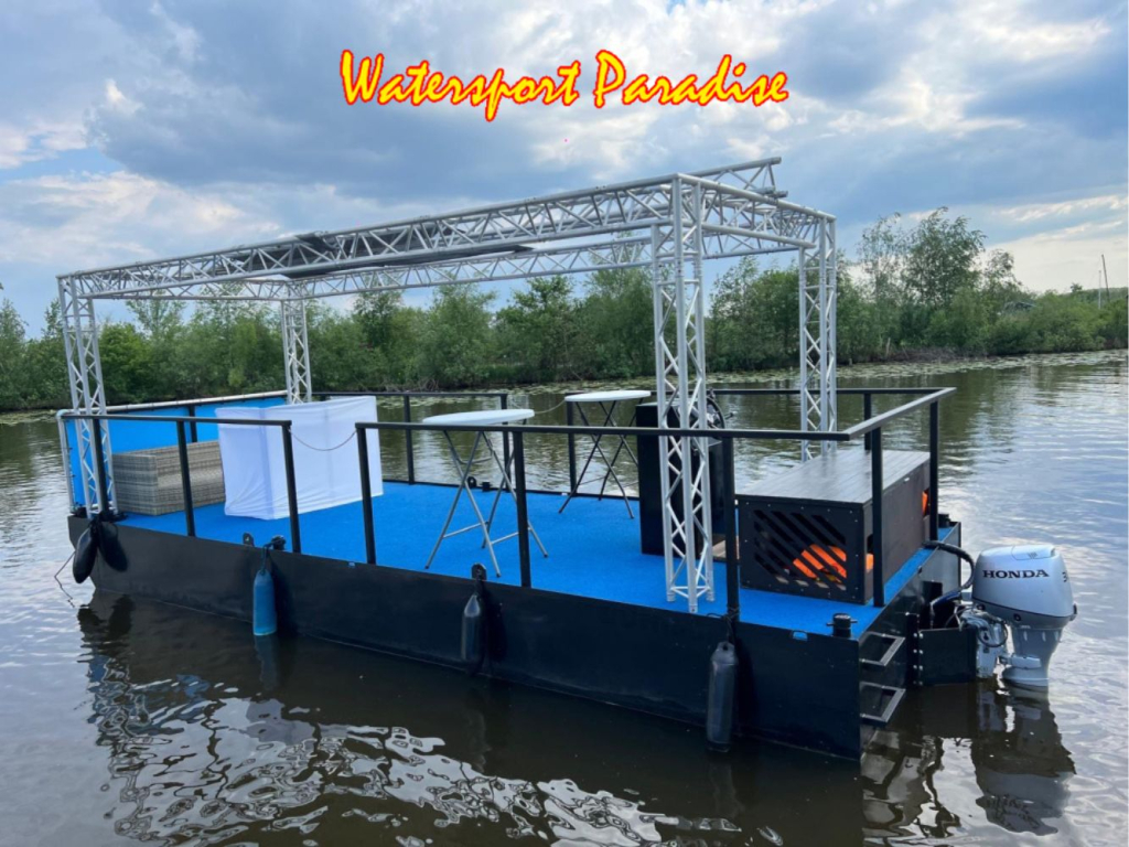Partyboot Staal Pontoon — foto 1 van 15