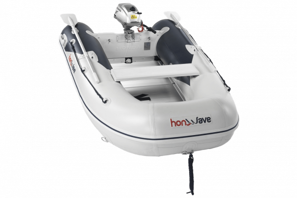 Honwave T25-AE2 Aluminiumbodem rubberboot — foto 2 van 5