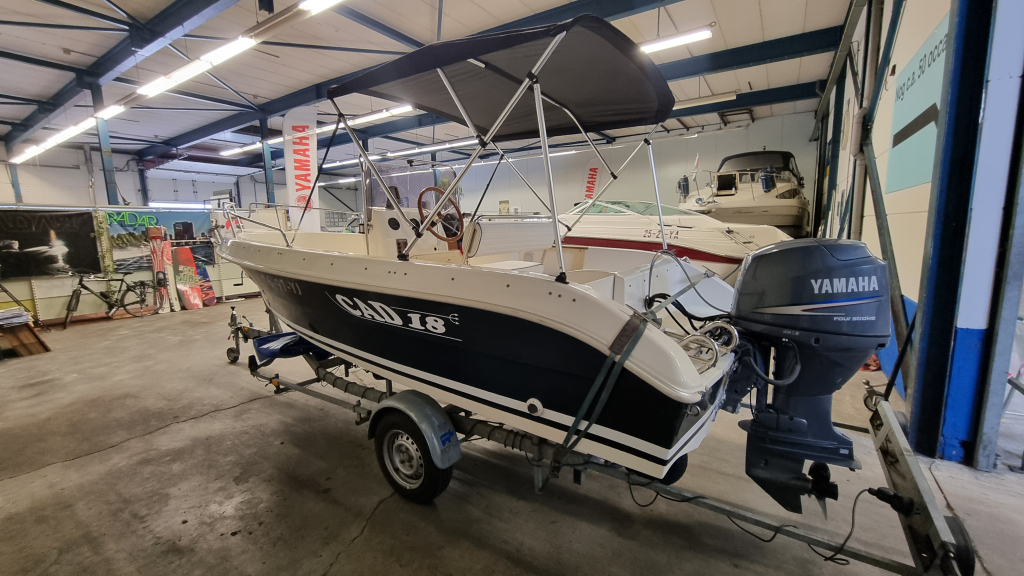 Cad 18 Open Met Yamaha F60EFI en trailer — foto 7 van 19