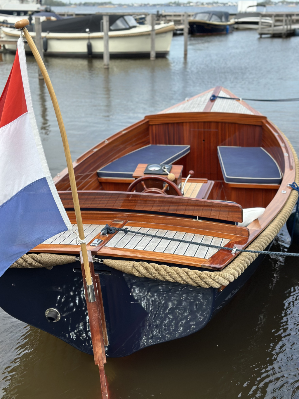 Akerboom Spiegelsloep 5.70 – Tijdloze klassieker met Vetus diesel  Inboard — foto 8 van 30