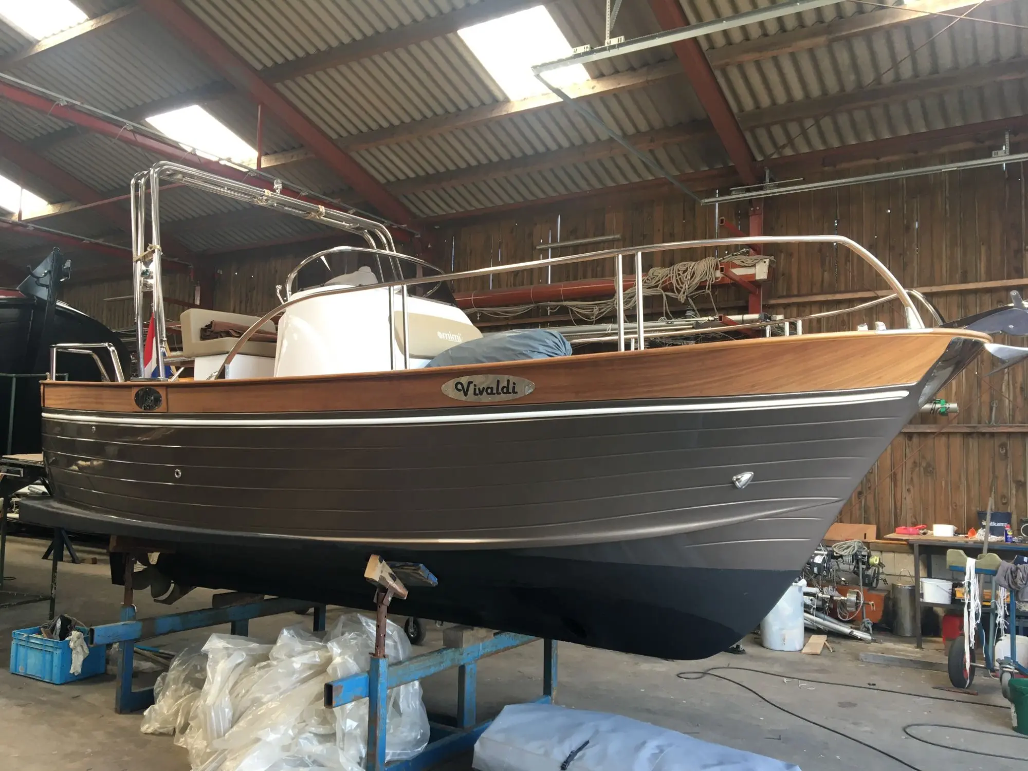 Mimi Libeccio 750 Open (2016) – Perfect onderhouden Italiaanse klassieker met Yanmar 110 pk