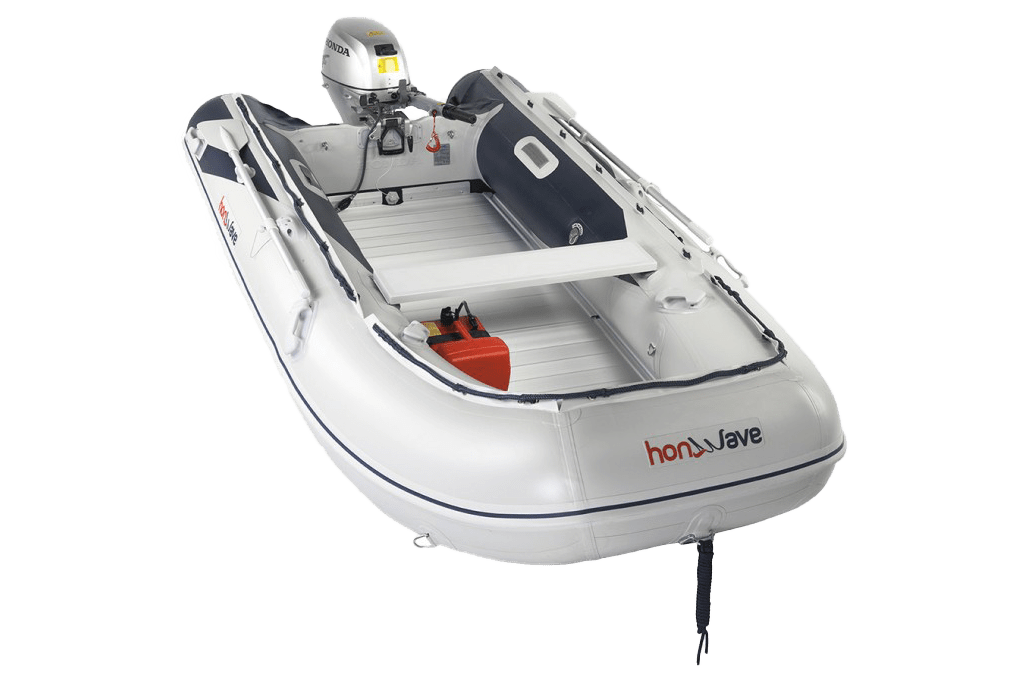 Honwave T35-AE2 Aluminiumbodem rubberboot